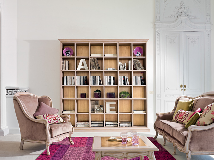 Libreria Tonin Casa modello Alexander libreria ALEXANDER classico Tonin casa