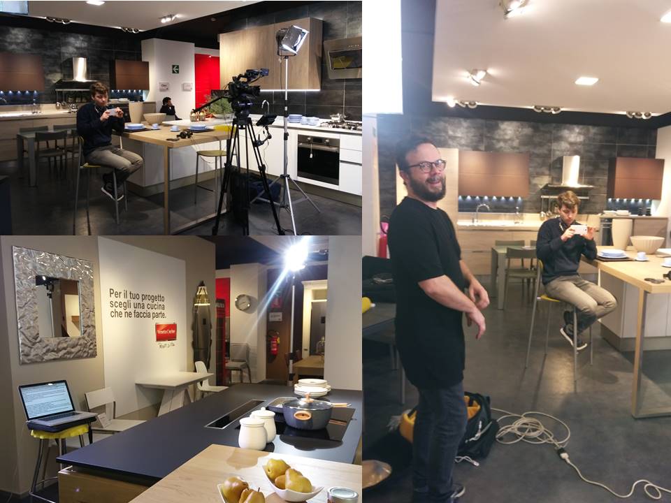 domus arredi pausa riprese televisive