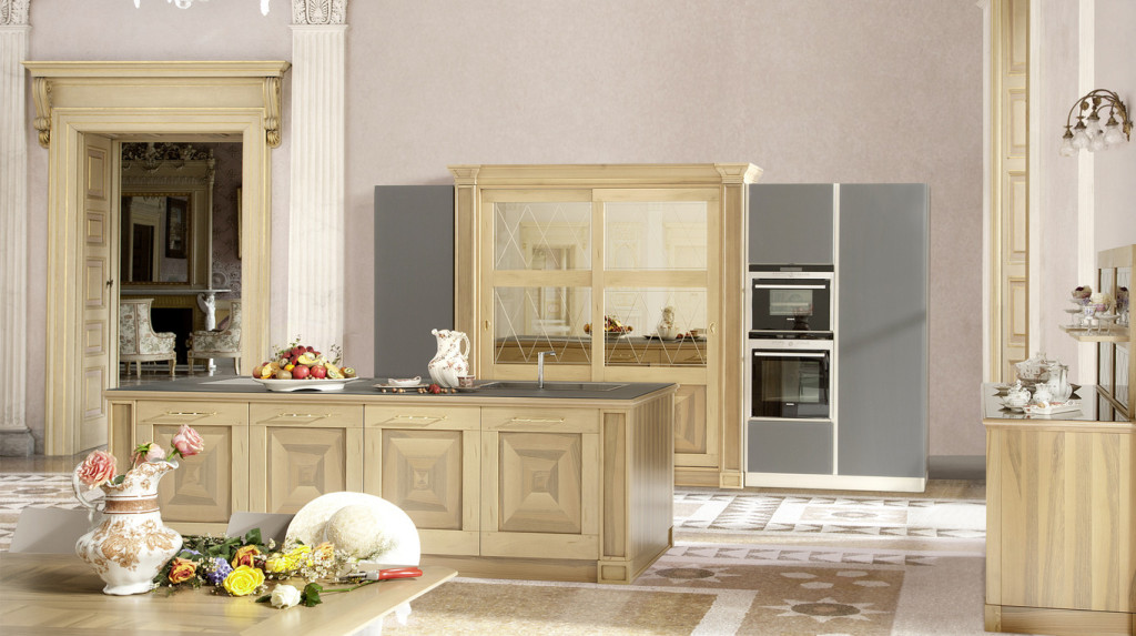 cucina classica modello Ca veneta cucina ca veneta veneta cucine noce torrone
