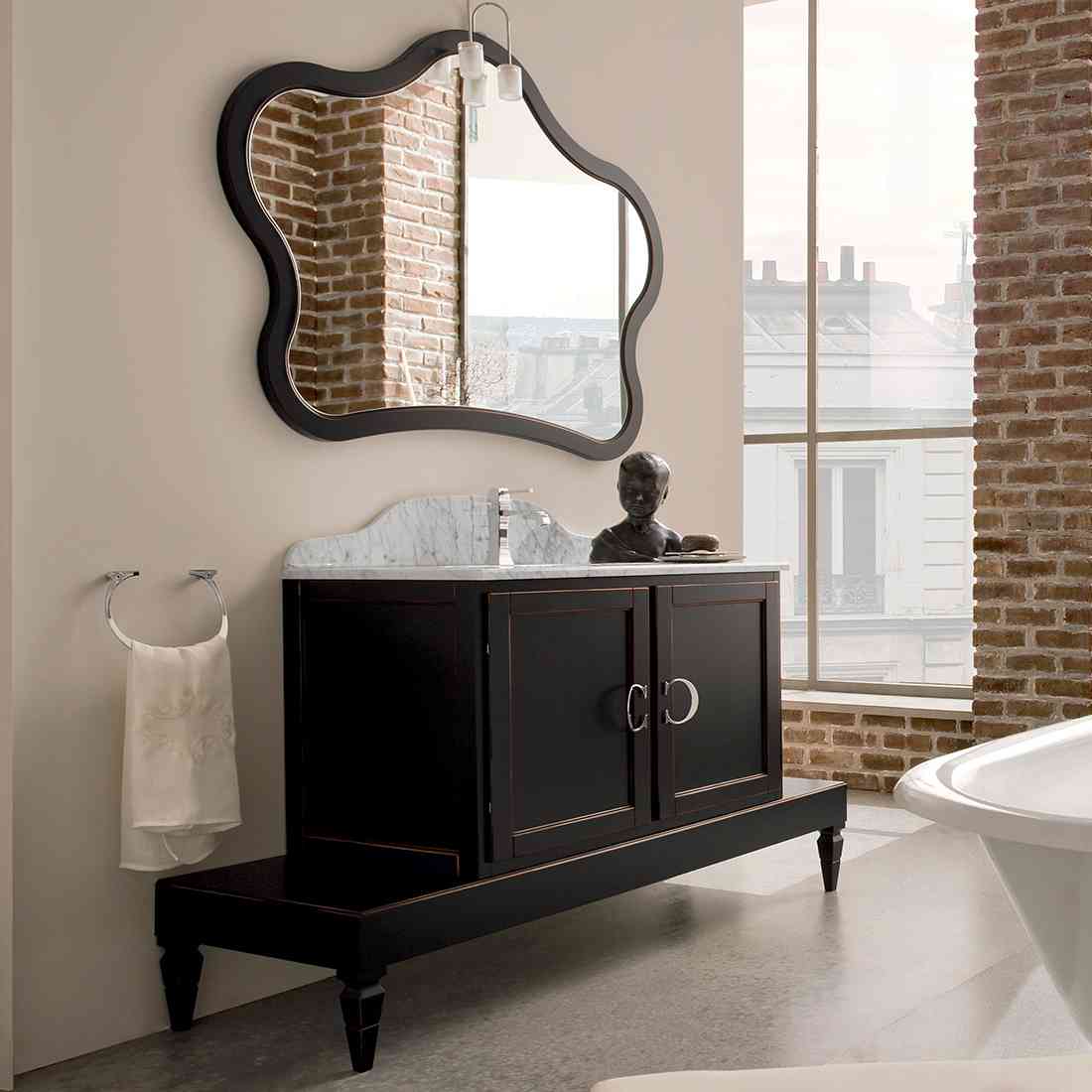 Bagno york cerasa linea classico colore nero