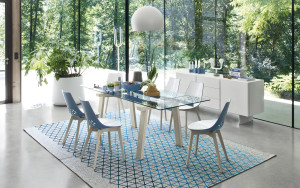 Calligaris Levante sedia Cream