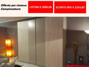 Armadio Novamobili prezzo Outlet