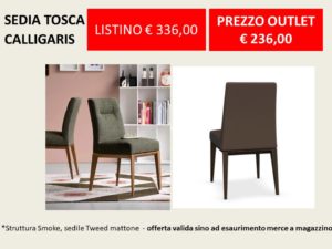sedia tosca outlet calligaris