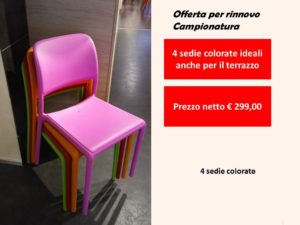 sedie outlet