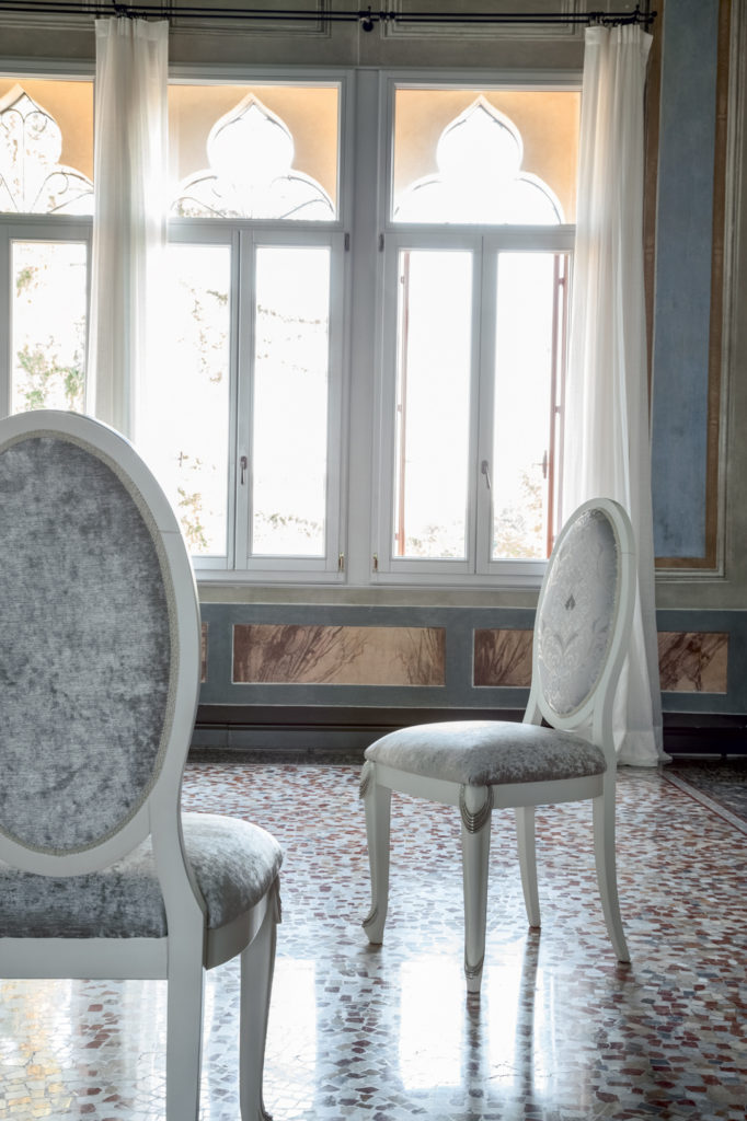 Sedia stile classico modello Partenope, Tonin Casa Sedia stile classico modello Partenope