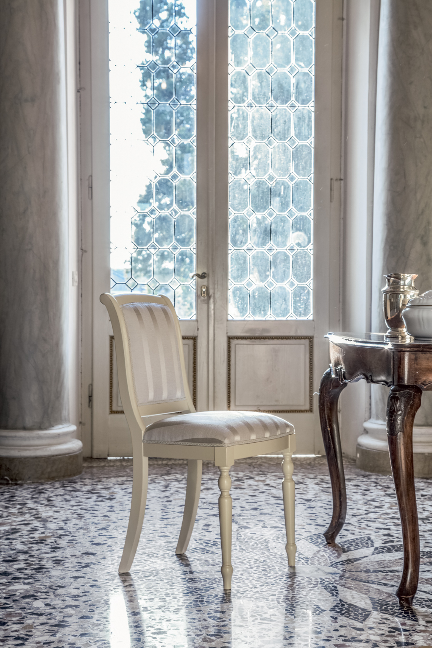 Sedia stile classico modello Verdiana, Tonin Casa Sedia stile classico modello Verdiana