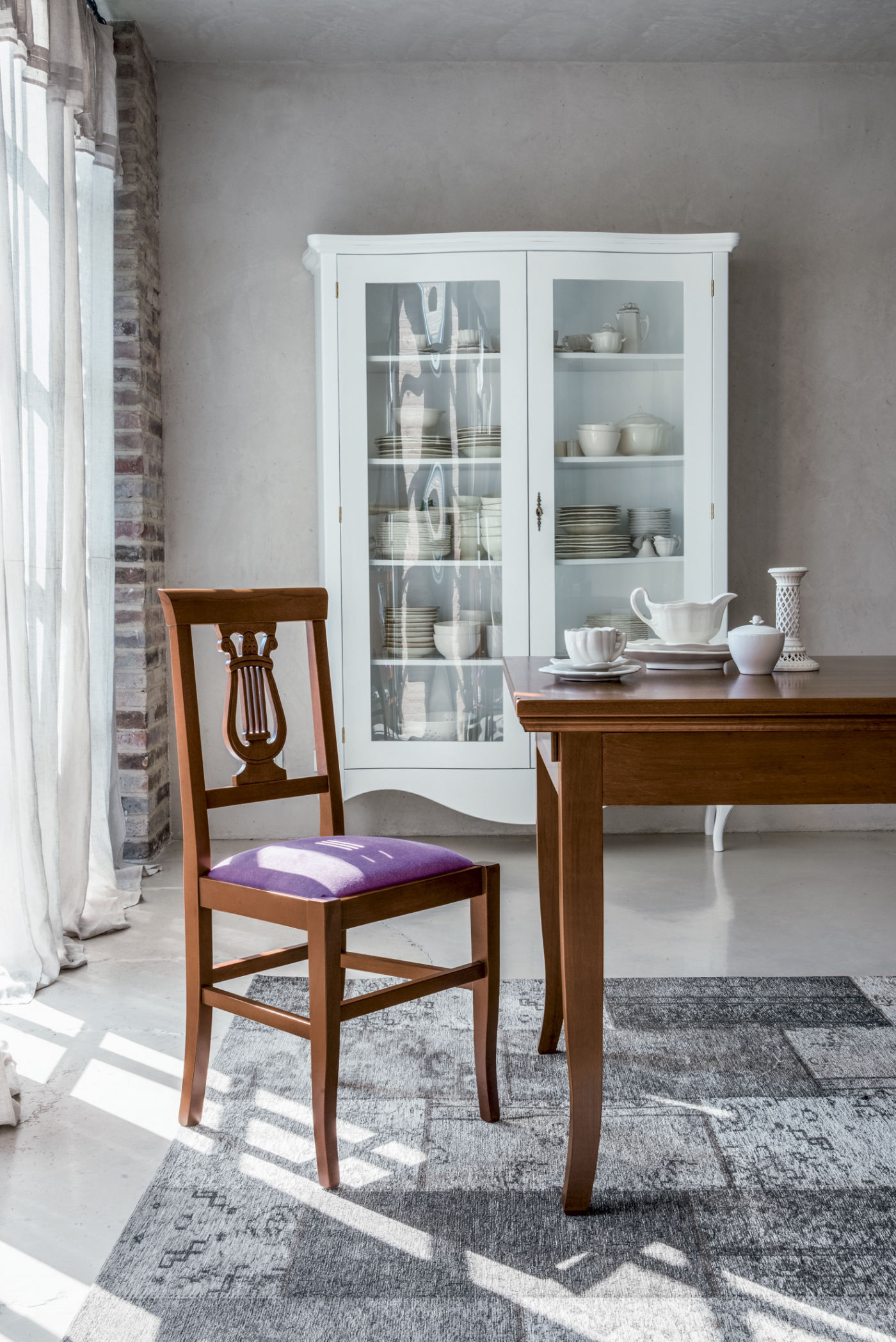 Sedia stile classico modello Viale, Tonin Casa Sedia stile classico modello Viale