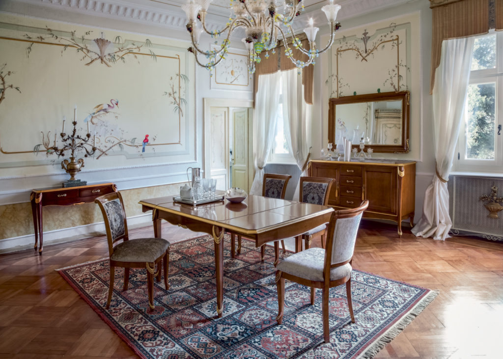 Tavolo stile classico modello Persia, Tonin Casa linea Classic Home Tavolo allungabile modello Persia