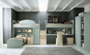 Cameretta componibile in legno massello by Scabdola