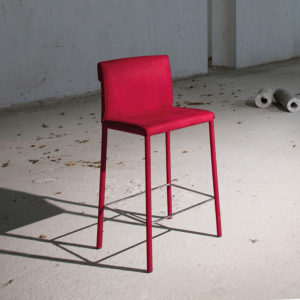 sgabello rosso