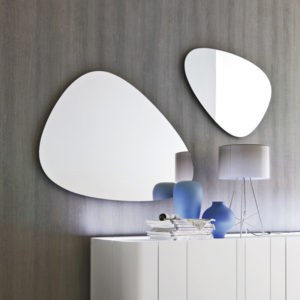 specchio moderno sagomato Stone Tonin Casa