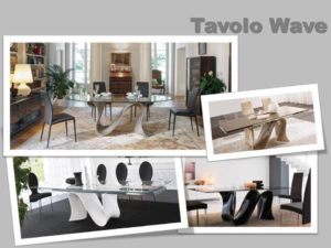 tavolo ventaglio fisso o allungabile