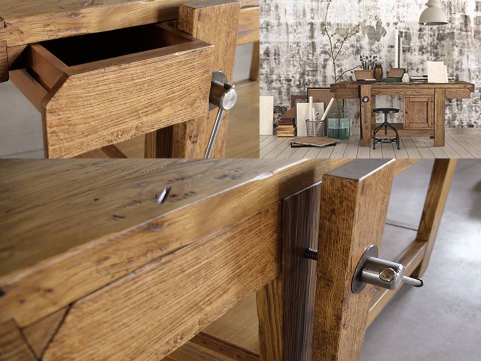 tavolo falegname vero legno tavolo-da-falegname