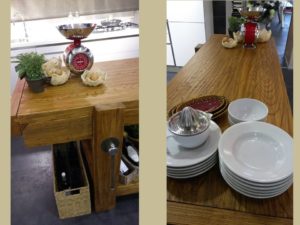 tavolo in legno da falegname