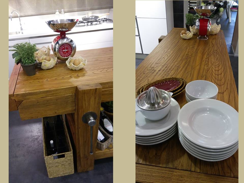 tavolo in legno da falegname