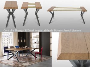 consolle allungabile Riflessi