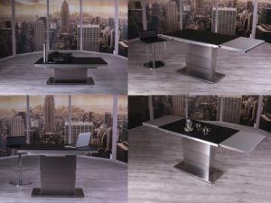 tavolino tavolo elettrico trasformabile