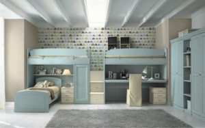 letto doppio a castello