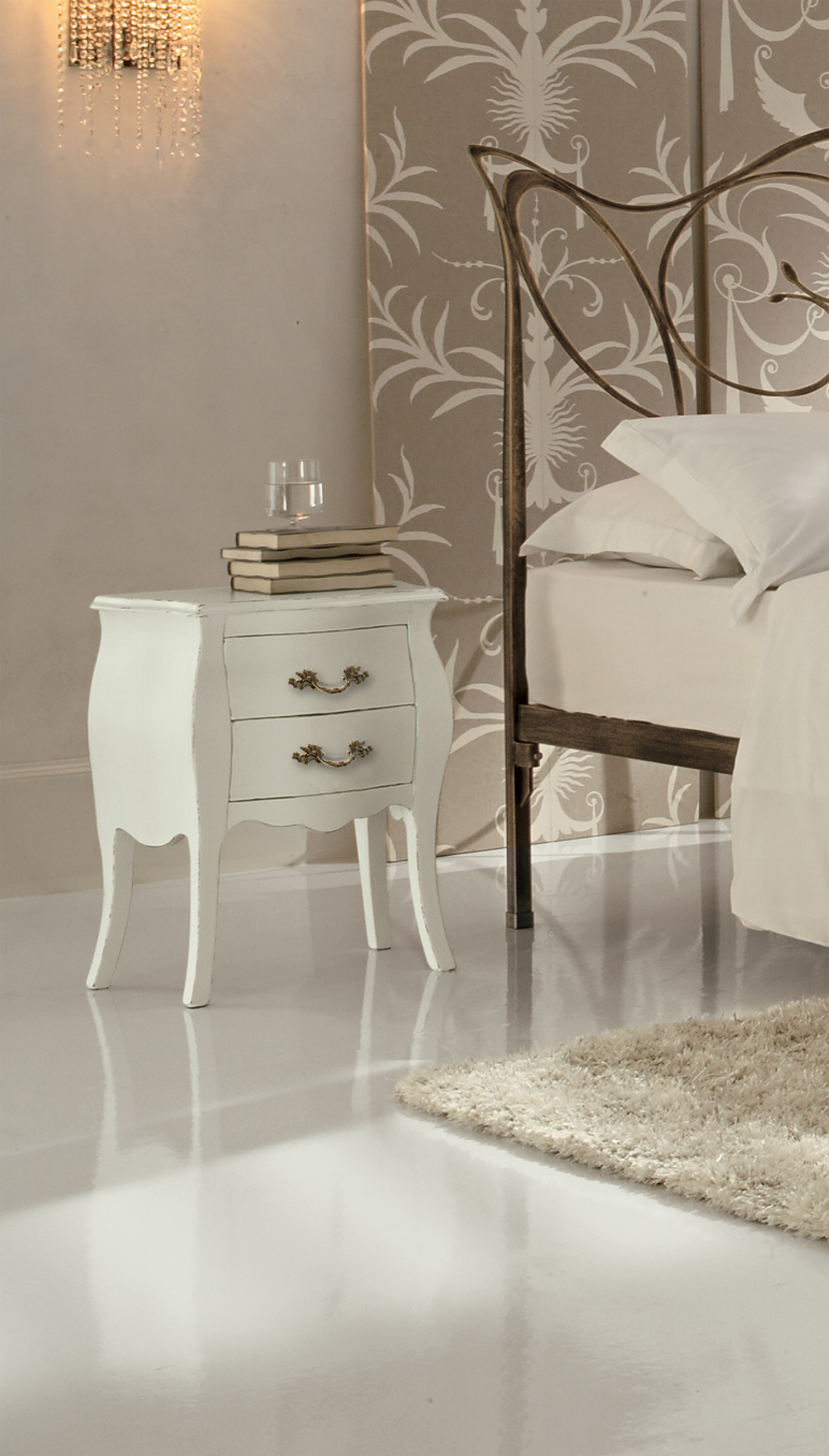 Comodino in stile classico di Tonin Casa modello Freda Comodino Freda, Tonin Casa