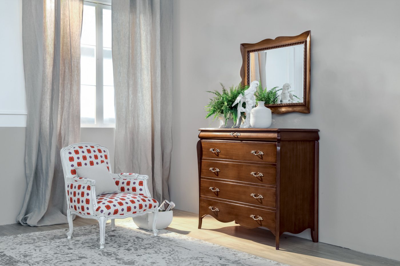 Comò in stile classico di Tonin Casa modello Milia Comò Milia di Tonin Casa