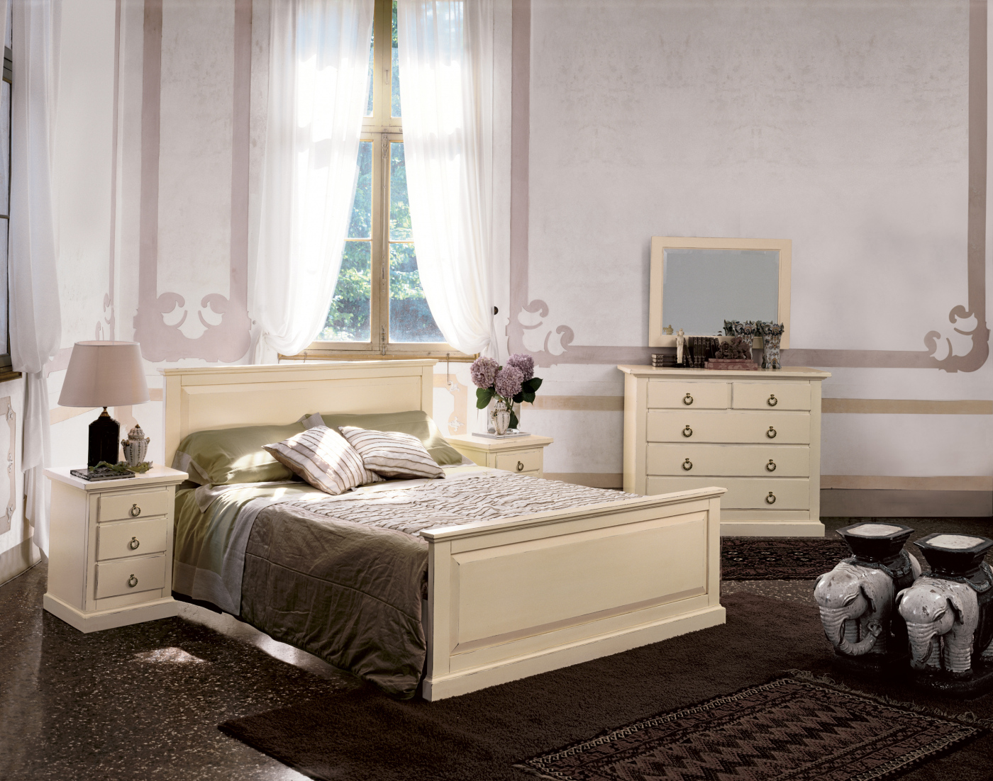 Letto in stile classico di Tonin Casa, modello Amedina Letto Amedina, Tonin Casa