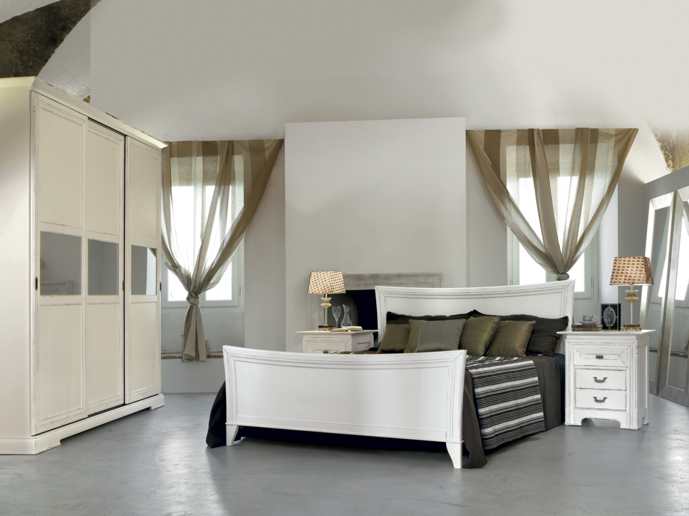 Letto matrimoniale in stile classico modello Placido di Tonin Casa Letto matrimoniale Placido, Tonin Casa