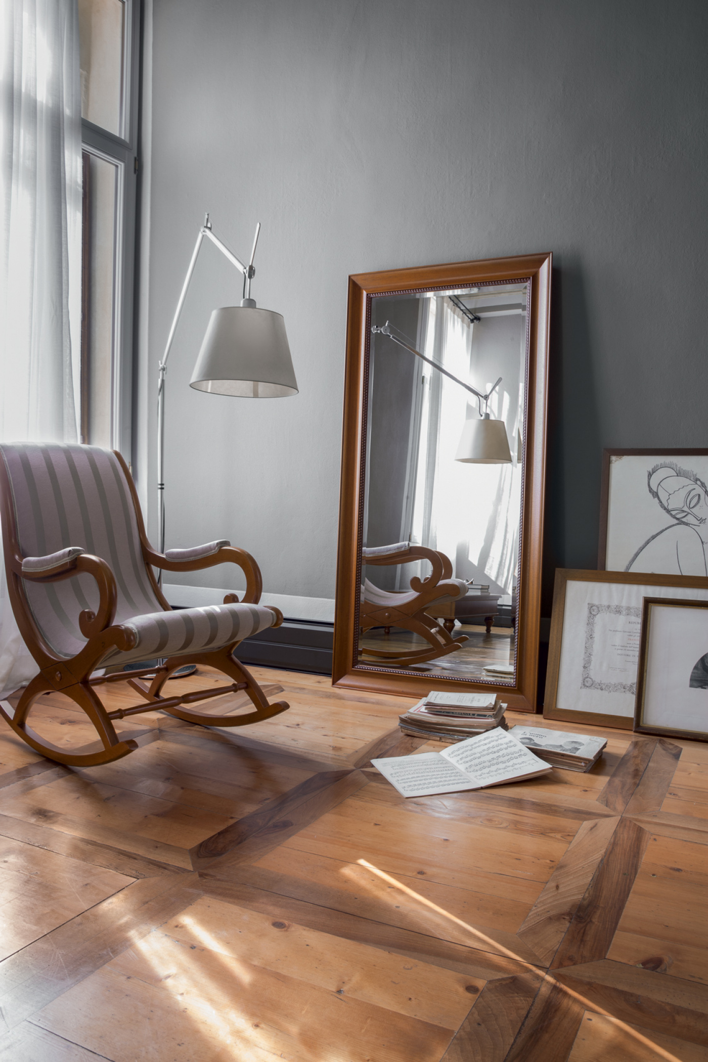 Specchiera stile classico di Tonin casa, modello Diana Specchio Diana di Tonin Casa