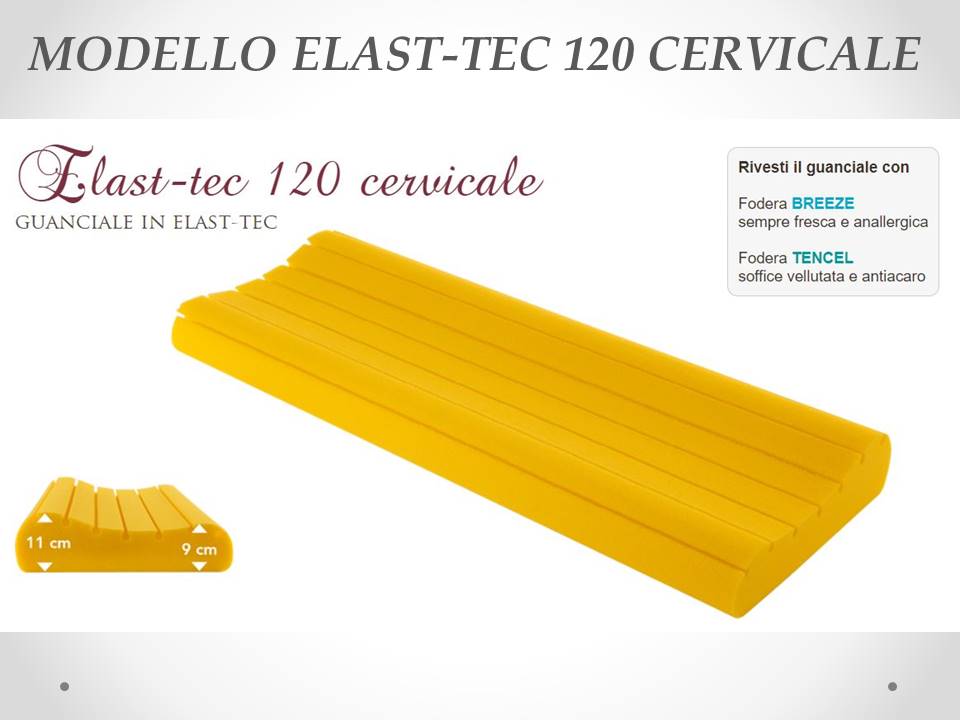 Guanciale Elast Tec 120 cervicale Sogno Veneto
