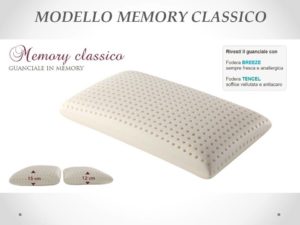 Guanciale memory classico Sogno Veneto