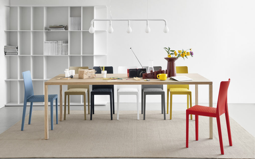 Tavolo Heron Wood di Calligaris