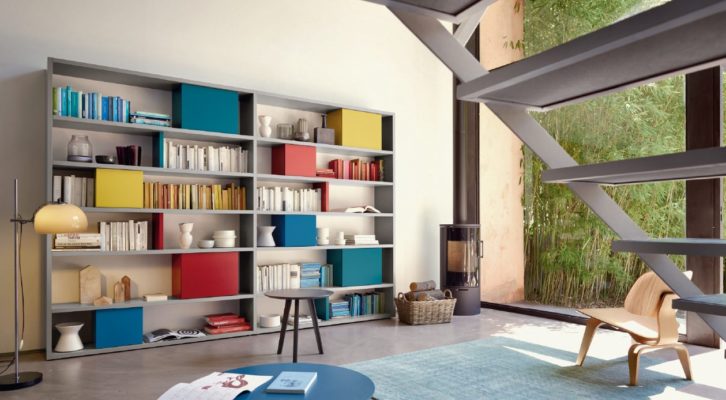 Librerie Colorate e componibile