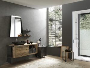 bagno industrial style