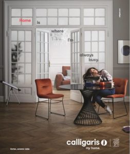Libero di sentirmi a casa con Calligaris
