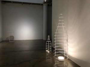 barel lampada in ferro