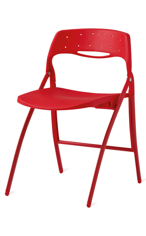 sedia rossa da cucina produzione veneta cucine 
