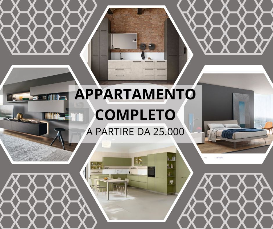 pacchetto arredo completo 25000 euro