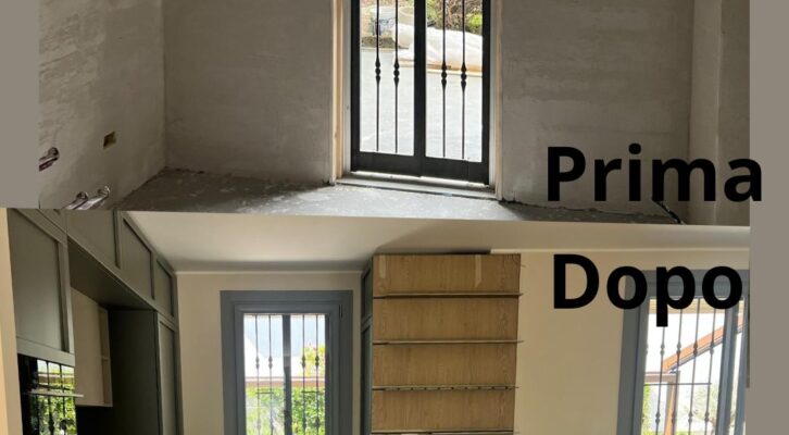 Prima e Dopo VENETA CUCINE DOMUS ARREDI